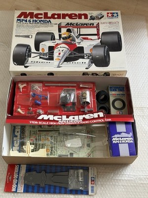 DACHBODENFUND UNGEBAUT 58104 TAMIYA VINTAGE 1/10 F102 F-1 MCLAREN MP4/6 AYRTON SENNA