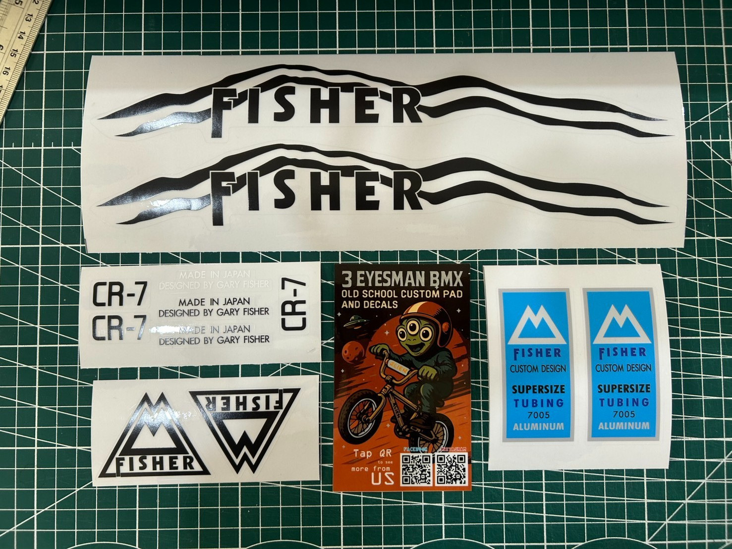 Adesivo decalcomania Gary Fisher CR7 MTB mountain bike