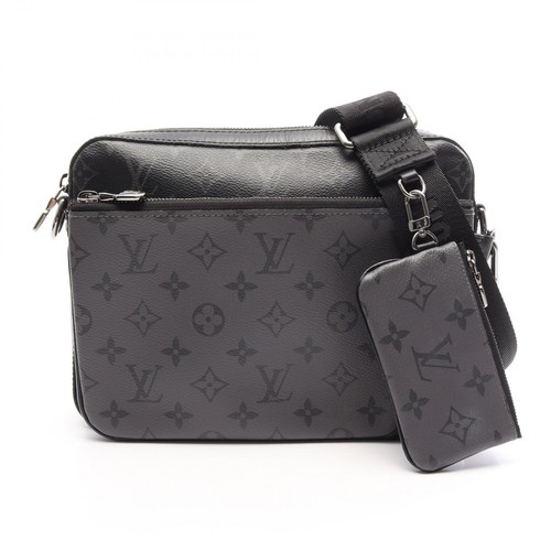 LOUIS VUITTON Trio Messenger Shoulder crossbody Bag M69443 Monogram eclipse gray