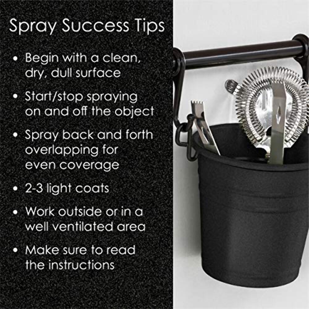 12 oz Krylon K02776007 Black Fusion All-In-One Paint & Primer Spray Paint, Textu