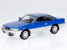 Nissan Leopard F31 1986 blue metallic diecast model car 420179 Norev 1:43