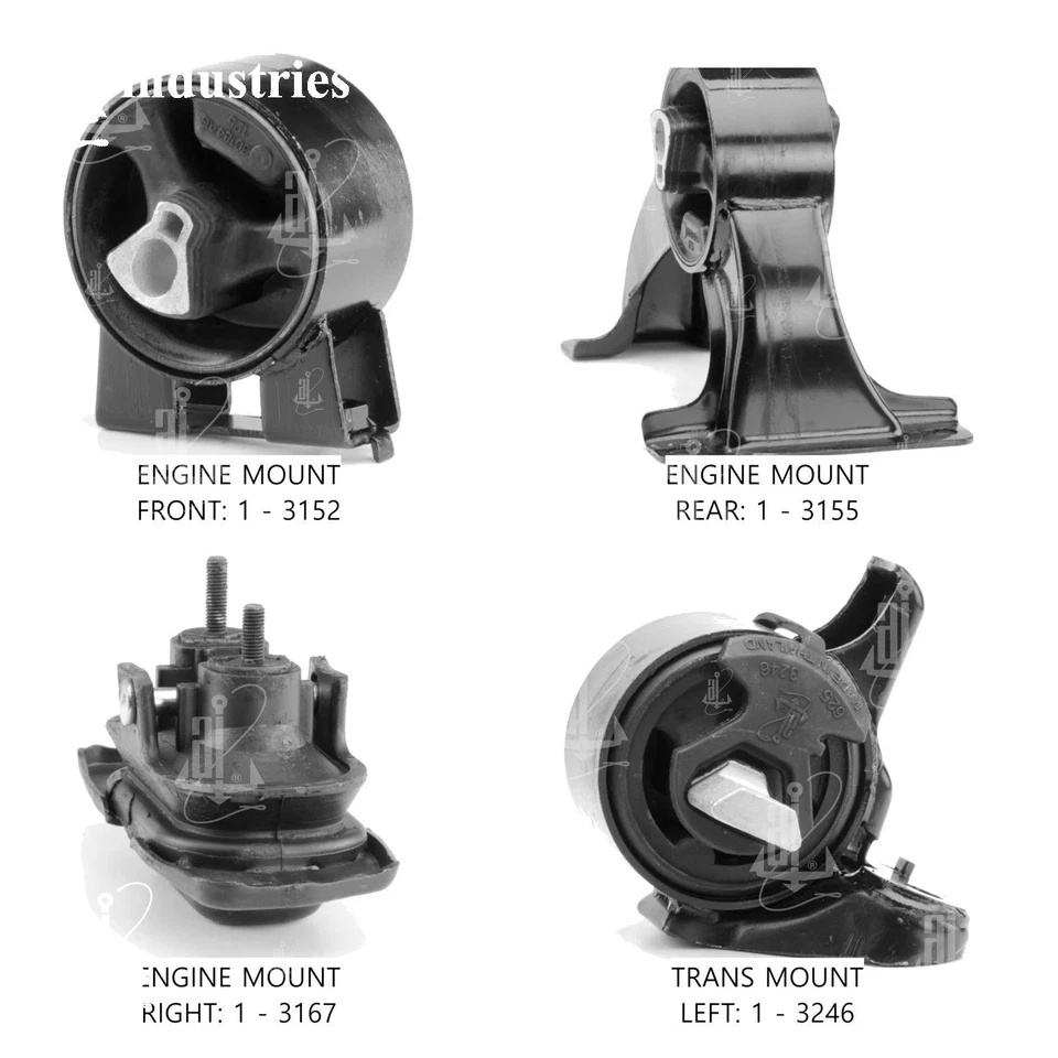 For Dodge Avenger 2009-2010 Anchor 300609 Engine Mount Kit - Image 4 of 4