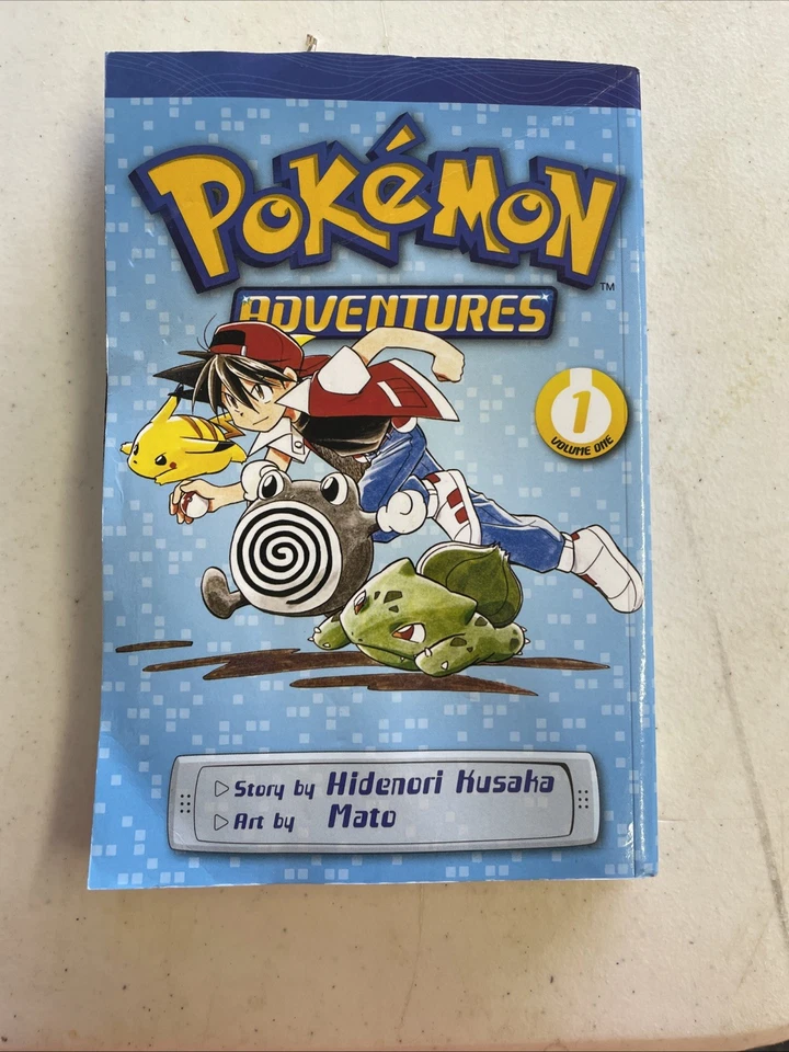 Pokémon Adventures Manga 1-7 Graphic Novel PB Book LOT Of 7 Hidenori Kusaka - Image 3 of 3