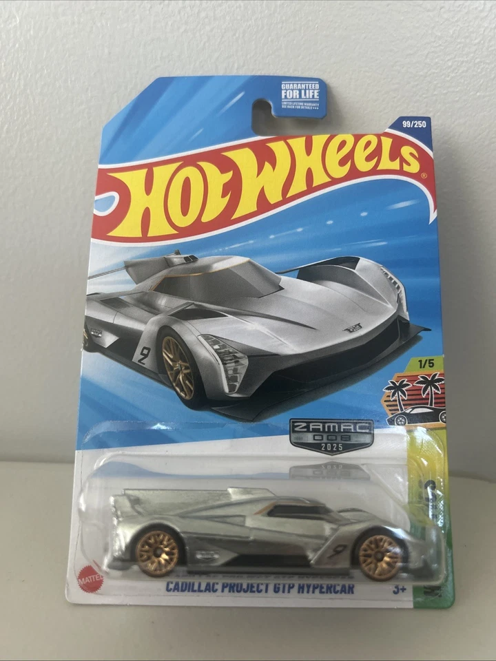 Hot Wheels Zamac 2025 (#008) Cadillac Project GTP Hypercar *Exclusivo de Walmart Foto 2 de 4