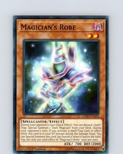 Yu-Gi-Oh TCG Magician's Robe LEDD-ENA04 1st Edition Regular Common Card NM
