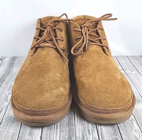 Koolaburra by UGG Women Chukka Booties Advay Size US 8 Chestnut Brown Suede - Picture 4 of 10