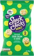Snack Jacks Crispy Rice Cakes Multipack 5x19g – Choose Flavour