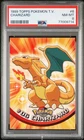1999 Topps Pokemon TV Charizard #6 PSA 8