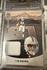 2024 Panini Donruss Elite - Influential Jerseys Tim Brown #IJS-TBR /500 (MEM)