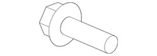 Genuine Honda Bolt Flange (10X24) 45240-SM4-003