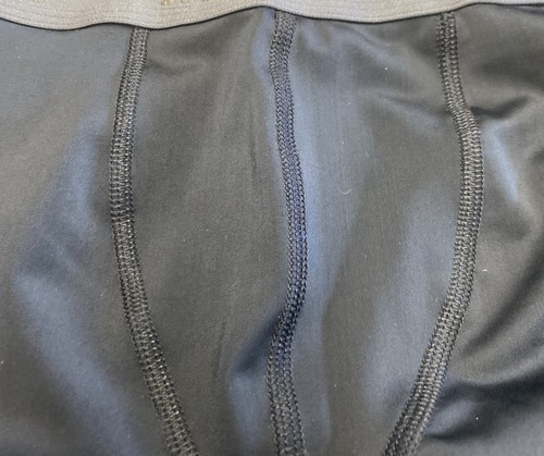 All in Motion Men's Fitted Tights Size Small (8) Black Flat Seams Quick Dry New - Picture 3 of 8