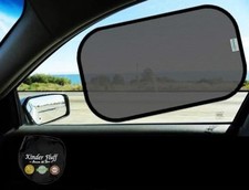 Car Window Shades - Certified 20x12in 51x31cm 4x Transparent Lighter Shades 