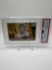 Bowman 1951 Willie Mays Rookie Card #305 New York Giants PSA 7. rookie card picture