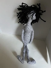 Textile sculpture fabric ragdoll unused