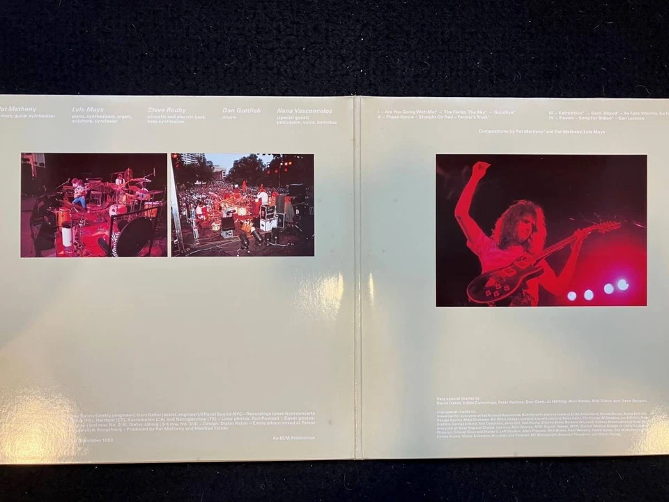 Edición Solo/LP (12 pulgadas)/2 discos/ETIQUETA VERDE PAT METHENY GROUP Pat... - Imagen 3 de 4