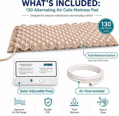 #ad Alternating Air Pressure Mattress Pad for Hospital amp; Home Prevention Bed Sores $40.00