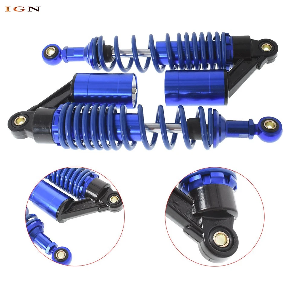 Amortiguador trasero suspensión neumática moto para Honda Kawasaki 12.5" 320mm nuevo Foto 3 de 4