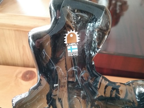 Tauno Wirkkala Eisberg Glas Signiert Pertti Santalahti Humppila Finland - Bild 4 von 5