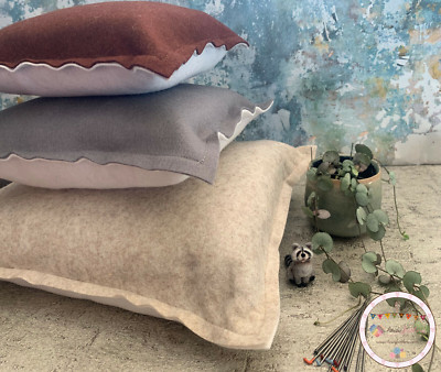 Heidifeathers  Eco Pure Wool Nadelfilzmatten, Kissen, Kissen - 100% Wolle