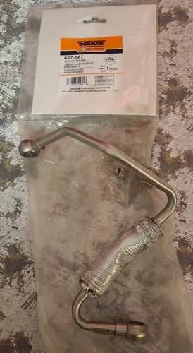 Dorman 667-587 Turbocharger Coolant Feed Line Supply Replacement Part for Audi