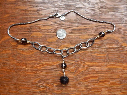 Silpada Smokey Quartz Citrine Sterling 