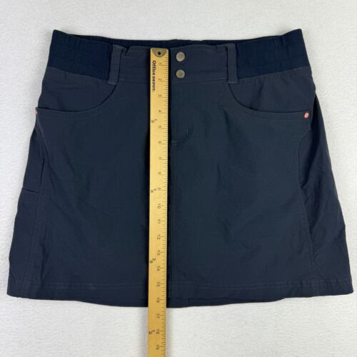 Title Nine Clamber Skort Women's 12 Skirt Hiking Outdoor Climbing Navy Blue - Picture 3 of 8