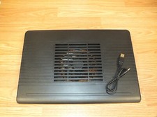 Genuine onn ONA15HO104 Black 15" inch Cooling Pad w/ USB Power READ 