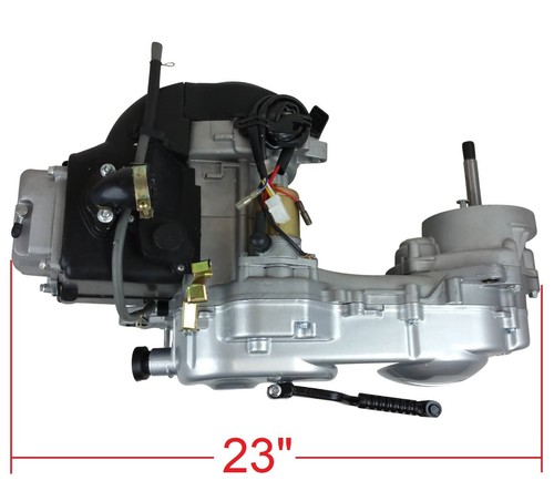 GY6 Big Bore 80cc 4-Stroke Short Case Engine 1P39QMB Scooter Peace Jonway Moped - Bild 2 von 9