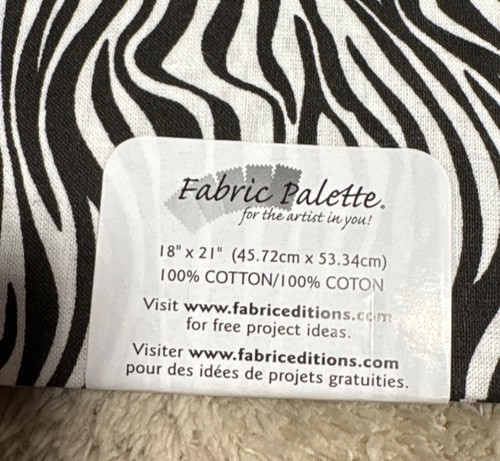 Animal Print Fat Quarter Fabric Bundle 18"x21" Cotton Leopard Zebra Set of 9 - Picture 8 of 11