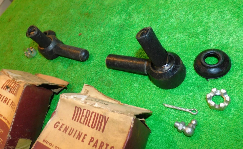 Mercury Custom Monterey 1952 1953 nuevo en stock husillo L+R kit de varilla de amarre exterior Foto 3 de 4