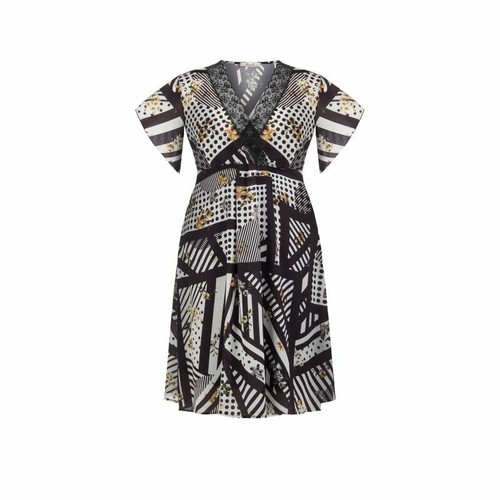 Vestito a fantasia bianconero Kitana by Rinascimento. Taglie curvy. | eBay