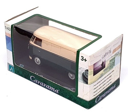 Cararama 1/43 Scale CARA06 - VW Volkswagen Microbus - Green/Beige - Picture 5 of 5