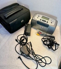 HP Photosmart 145 Compact Photo Printer Q3025A with Bag, Cables & Power Supply