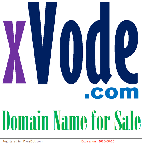 Website Premium Domain Name Brand for Sale- xVode.com -5 Letters-Making Money