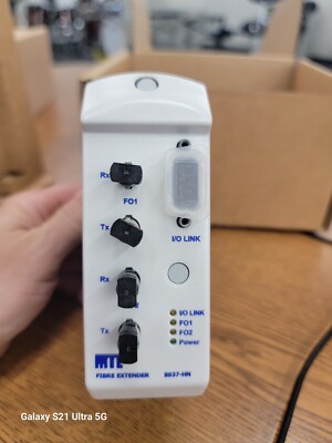 MTL Measurement Technology 8937-HN Rev. F Fibre Optic Extender NEW OPEN BOX