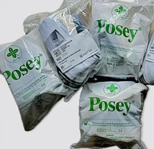 4 Pairs-Posey 2532 Foam Limb Holders W/Quick Release Buckles & Adjustable Straps