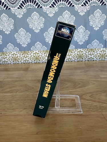 The Andromeda Strain VHS Original MCA Release Rare Art HTF Scifi Cult Thriller - Picture 4 of 5