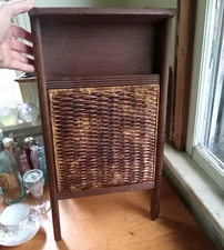 1870s RARE ROCKINGHAM YELLOWWARE POTTERY WASH BOARD WITH ORIGINAL WOOD FRAME