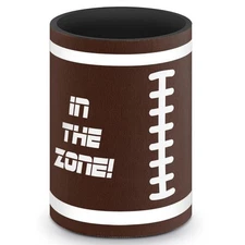 Epicool Neoprene CAN Cooler--FOOTBALL--by Epic Wine Products--Coozie