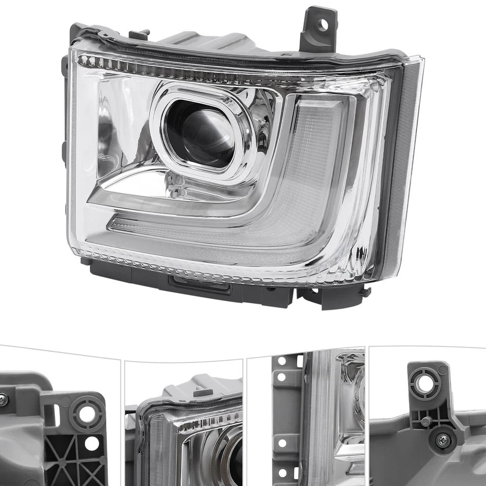 Faro delantero izquierdo del lado del conductor para ISUZU NPR-HD NRR NQR 2023-2024 Faro LH Foto 4 de 4