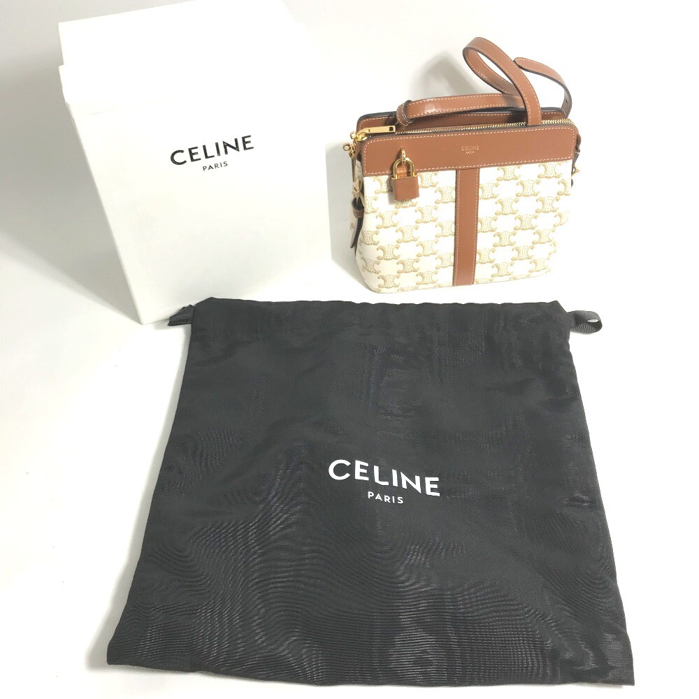 CELINE 191992BZJ Teen Cabas de France Pochette Bag Crossbody CELINE 191992BZJ Teen Cabas de France Pochette Bag Crossbody