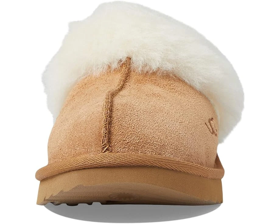 UGG Cozy II Slipper Big Kids Suede Upper 1019065K Chestnut 100% Authentic New - Image 4 of 4