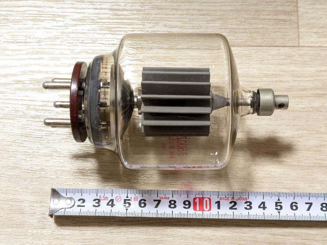 【未使用品】Eimac 3-500Z 真空管　Electron Tube　米国製 Eimac 3-500Z Vacuum Tube Electron US Made Used for Ham Radio