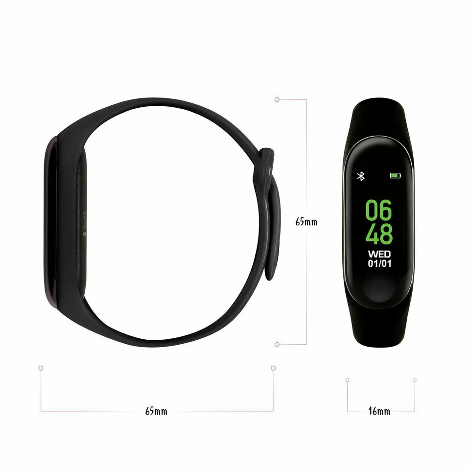 Tikkers Black Smart Activity Tracker Watch, photo 2 of 5
