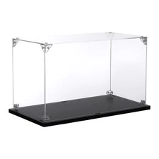 Acrylic Display Case, 12x6x6" for Displaying Collectibles, Dolls,Model Car