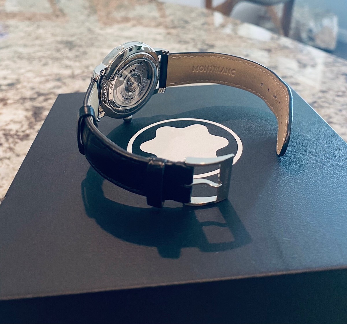 Montblanc 117574 Men's Silvery White Watch for sale online | eBay