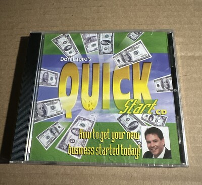 Don Lapre's Quick Start How To Get Your New Business Started Today CD 