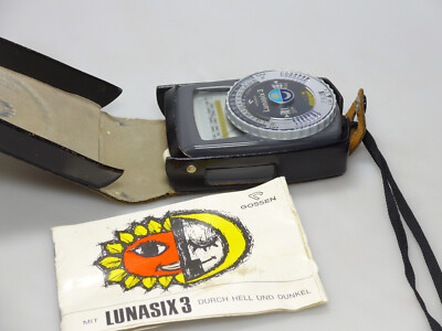Gossen Lunasix 3 Belichtungsmesser Exposure Meter