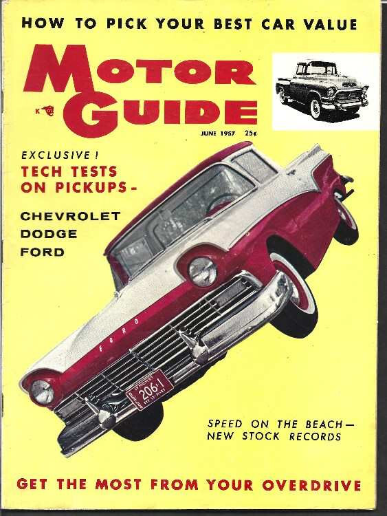 Motor Guide~6/57~Vol 2 No 5~Arfons' Green Monsters "0-11"~Owens~Goldsmith~Flock