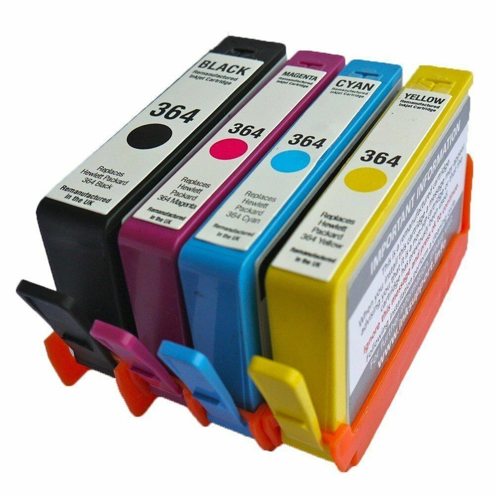 Set of 4 NonOEM Ink for HP PhotoSmart Printer 5515 5520 5510 6520